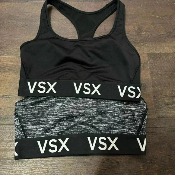 Pair of Victoria secret sports  bras S - Picture 2 of 5